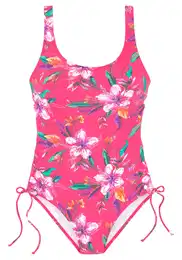 Plavky 'Malia' nefritová / fialová / oranžová / pink