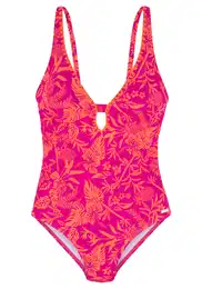 Plavky oranžová / pink