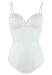 Body pastelově zelená / světle růžová