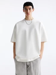 Pull&Bear T-Shirt schwarz/weiß