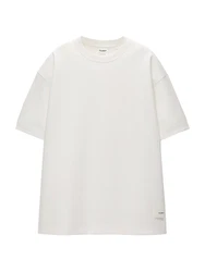 Pull&Bear T-Shirt schwarz/weiß