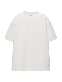 Pull&Bear T-Shirt schwarz/weiß