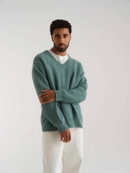 ABOUT YOU x Kevin Trapp Pullover Dario türkis