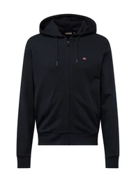 Sweatjacke 'BALIS' rot / schwarz / wei