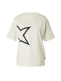 Tričko 'Chuck' béžová / černá