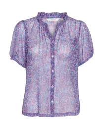 Halenka 'CREmese' fialová / mix barev