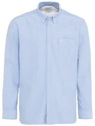 Hemd hellblau / wei