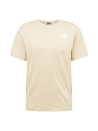 T-Shirt 'REDBOX' beige / schwarz / wei