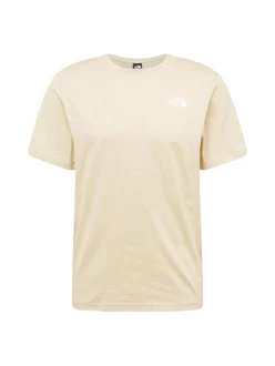 The North Face T-Shirt Redbox beige/schwarz/weiß