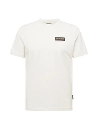 T-Shirt 'S-Iaato' schwarz / wei