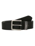 MUSTANG Gürtel schwarz/silber