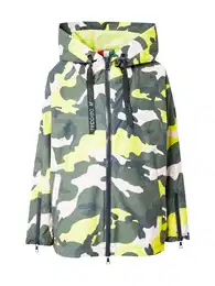 Přechodná bunda 'Preci' žlutá / khaki / tmavě zelená / bílá