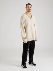 ABOUT YOU x Kevin Trapp Pullover Dario hellbeige