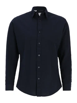 SELECTED HOMME Hemd marine/unifarben