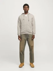 JACK & JONES Sweatjacke JJEBradley beige
