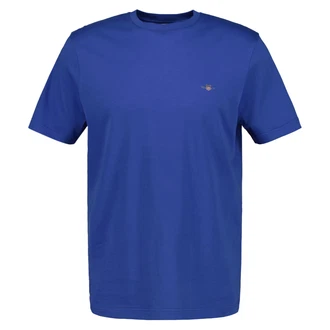 Gant T-Shirt REGULAR SHIELD REG ARCHIVE SHIELD EMB Blau/Dunkelblau