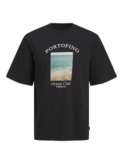 JACK & JONES T-Shirt Ocean Club Photo Print SS TEE JACK & JONES T-Shirt Ocean Club Photo Print SS TEE