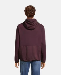 AEROPOSTALE Sweatjacke burgunder/wei
