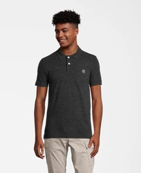 AROPOSTALE Shirt schwarzmeliert/wei