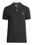 AROPOSTALE Shirt schwarzmeliert/wei