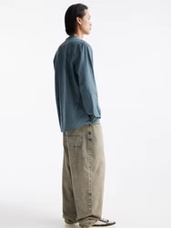 Pull&Bear Hemd dunkelblau