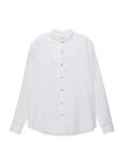 Pull&Bear Hemd Weiß/Weiß/Weiß