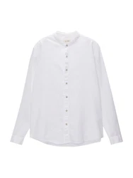 Pull&Bear Hemd Weiß/Weiß/Weiß