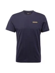 NAPAPIJRI T-Shirt 'S-IAATO' beige/marine/orange/schwarz NAPAPIJRI T-Shirt 'S-IAATO' beige/marine/orange/schwarz