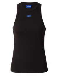 Top azurová / černá / bílá