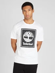 TIMBERLAND T-Shirt schwarz/weiß