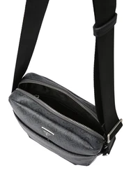 GUESS Tasche 'Torino' gold/dunkelgrau/schwarz