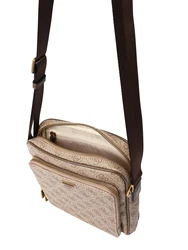 GUESS Umhängetasche 'Milano' beige/camel/braun