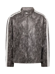 Jacke anthrazit / offwhite
