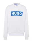 HUGO Sweatshirt 'Niero' royalblau/weiß