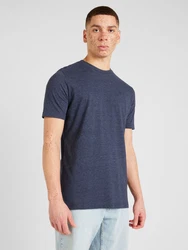 naketano T-Shirt Adonis Fischer blaumeliert