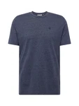 naketano T-Shirt Adonis Fischer blaumeliert