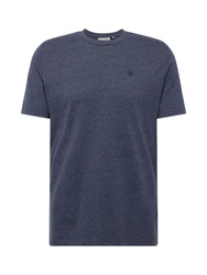 naketano T-Shirt Adonis Fischer blaumeliert