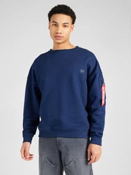 ALPHA INDUSTRIES Sweatshirt 'Essentials' marineblau