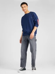 ALPHA INDUSTRIES Sweatshirt 'Essentials' marineblau