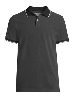 AROPOSTALE Poloshirt T-Shirt schwarz/weiß