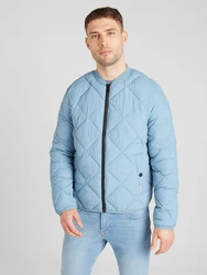QS Allwetterjacke Jacke (Blouson-Stil) hellblau