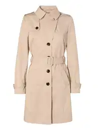 Přechodný kabát 'MEGANA' béžová