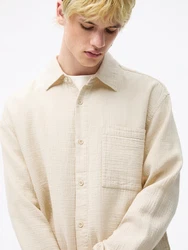Pull&Bear Hemd wollweiß