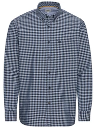 camel active Hemd Vichy blau/dunkelblau