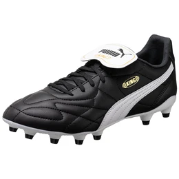 Fuballschuh 'King Top' schwarz / wei