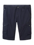 TOM TAILOR PLUS Shorts Overknee nachtblau
