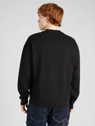 HUGO Sweatshirt 'Niero' azur/schwarz/weiß