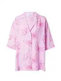 Bluza 'Break Time' pastelno roza / tamno roza
