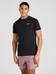NIKE Sportshirt 'FLEX REP' schwarz/weiß