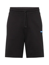HUGO Shorts 'Nasensio' blau / schwarz / weiß